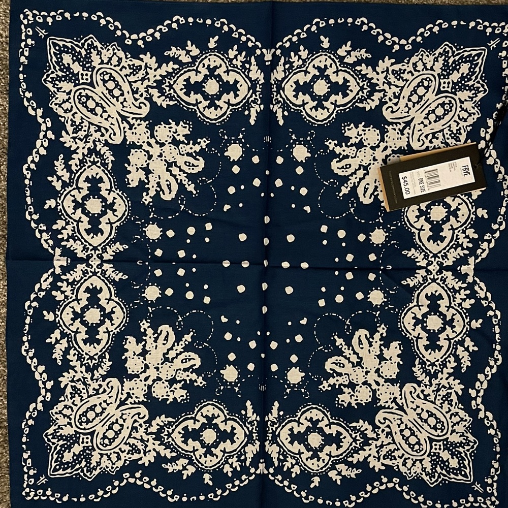 Frye square scarf/ purse wrap / head wrap